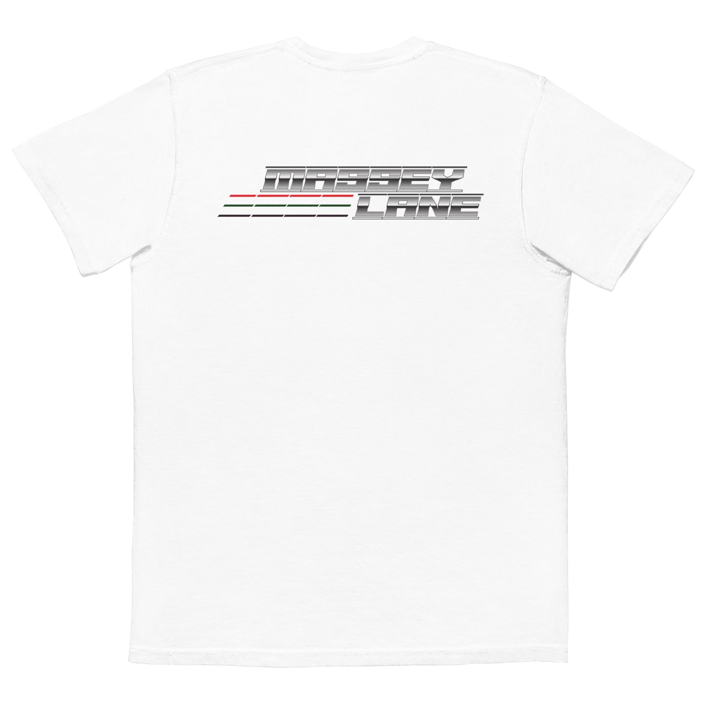 Unisex garment-dyed pocket t-shirt